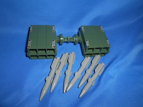 1983 GI JOE ARAH WOLVERINE 12 MISSILE BOX PART ACCESSORY