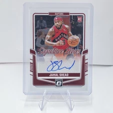 2024-25 Panini Donruss Optic Jamal Shead Signature Series #SS-JML (AUTO, RC)