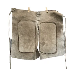 Suede 100% Leather Welding Chaps Men's OSFA Western Peasant Ren Faire Workwear