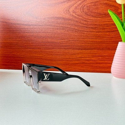 Louis Vuitton Z1736W Cyclone Sunglasses Black Swarovski Crystal UV