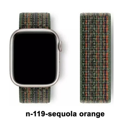   Nylon Loop Ersatz Armband für iWatch Apple 38-49 Serie 11 10 9 8-1 SE Ultra