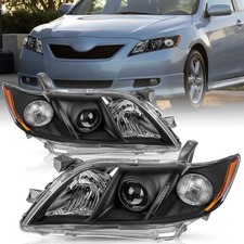 Headlight Assembly Set for 2007-2009 Camry Driver Passenger Side