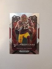 2021 Panini Prizm Draft Picks Rashod Bateman 196 All-Americans Rookie Card NFL. rookie card picture