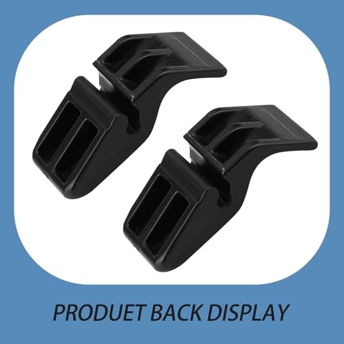 Pack-2 Fibbia Coperchio Superiore Griglia Pulitore Aria Auto, 0,63" x 1,18" Perfettamente Adattabile - Foto 6 di 6