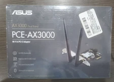 ASUS PCE-AX3000 WiFi 6 (802.11ax) Adapter with 2 External Antennas