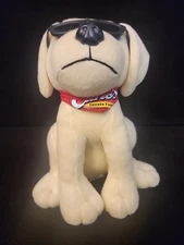 Raising Cane's Dog with Sunglasses & Bandana 8" Plush Stuffed Toy Collectible