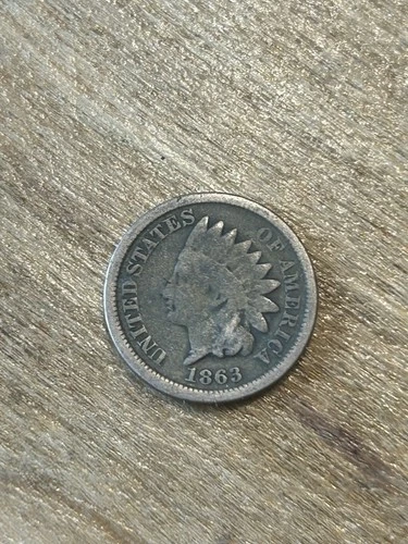 1863 Indian Cent G+