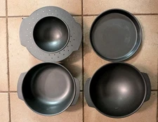 Betty Crocker Bake 'n Fill Cake Pan Set w/ Dome 4 Piece Non Stick No Box