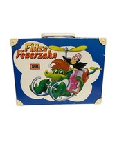 Flitze Feuerzahn EUROPA VINTAGE Kassettenkoffer Koffer Tasche HÖRSPIEL MC