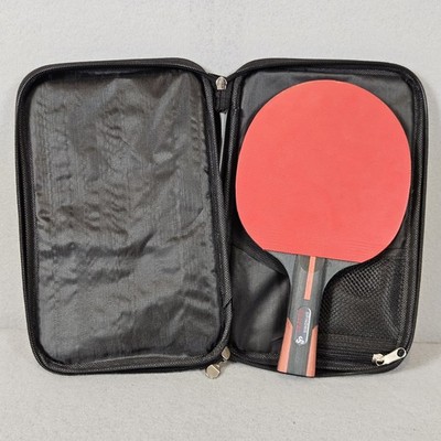 Spindra Rocket Performance Table Tennis Racket / Ping Pong Paddle with Case