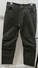 Kuhl Rydr Pants Men's Size 33x32 Olive Green Vintage Patina Dye Hiking Outdoors