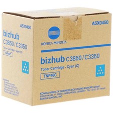 Original Konica Minolta TNP48C Cyan Toner. New Sealed Box, We Ship Fast