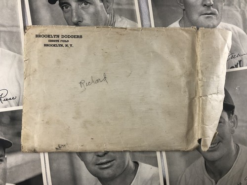 1940's Brooklyn Dodgers Team Photos (25), Reese, Herman, Durocher w/ Envelope - Picture 2 of 19