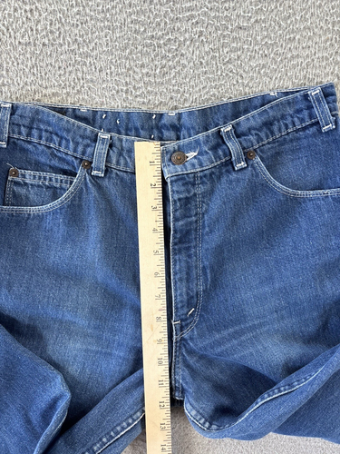 Vintage Levis Movin On Jeans Mens 34x34 (Actual 32x32) Straight Leg Western - Picture 6 of 17
