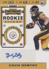 2019 Panini Contenders Zach Gentry #274