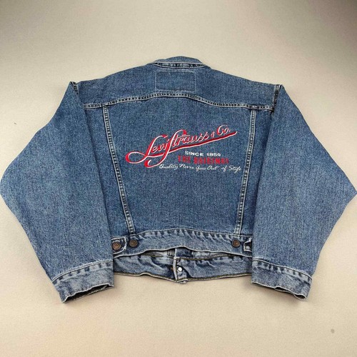 Vintage 1991 Levis Sample Denim Jacket Adult Medium Blue Stone Vintage 1991 Levis Sample Denim Jacket Adult Medium Blue Stone