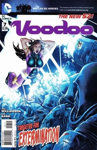 VOODOO #7 (2012) NM "Revelations" Joshua Williamson, Basri, DC Comics New 52