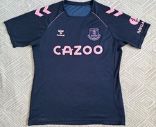 everton pink shirt L