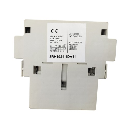 3RH1921-1DA11 auxiliary switch screw terminal 2pole protector 3RT 1NO 1NC - 第 1/2 張圖片