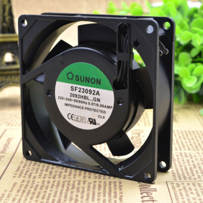 SUNON SF23092A 2092HBL.GN 9225 220V 0.07 0.06A Cooling Fan