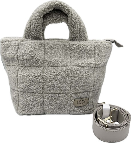 OOG Teddyfell Plüsch Shopper Tasche Wolle Schulter Henkeltasche Tote Bag Fluffy - Picture 31 of 40