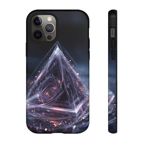 Fractal Purple Pyramid Phone Case for iPhone, Samsung Galaxy, Pixel - 第 111/256 張圖片