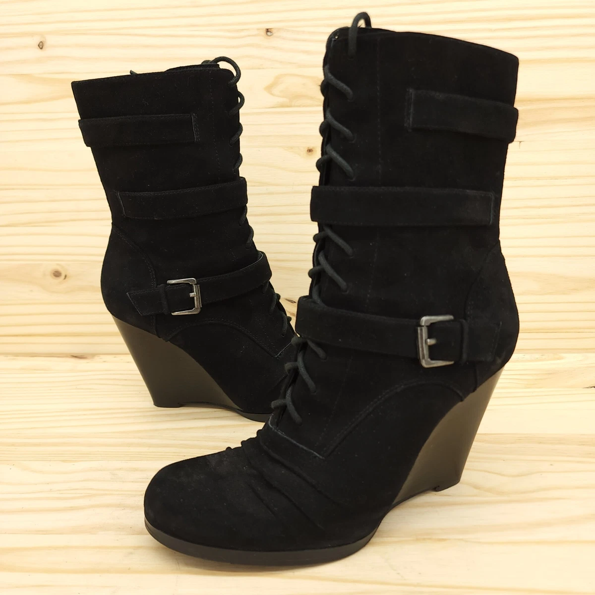 Guess wedge booties Clearance