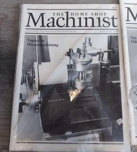 7 The Home Shop Machinist Magazine Lot 1990 & 1991 Metal Work Metalworking 90s - Picture 2 of 8