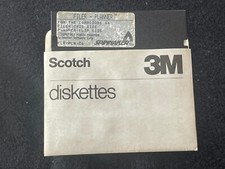File Planner for Commodore 64 - 5.25 Media