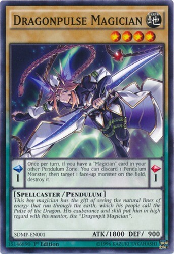 Dragonpulse Magician - SDMP-EN001 - Common - 1st Edition x1 - Lightly Played - Picture 1 of 1