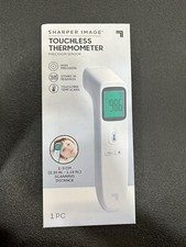 Sharper Image Touchless Thermometer. 1-3cm Snaking Distance. New In Box