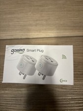 2 Pack Gosund WiFi Smart Plug Socket Outlet NEW