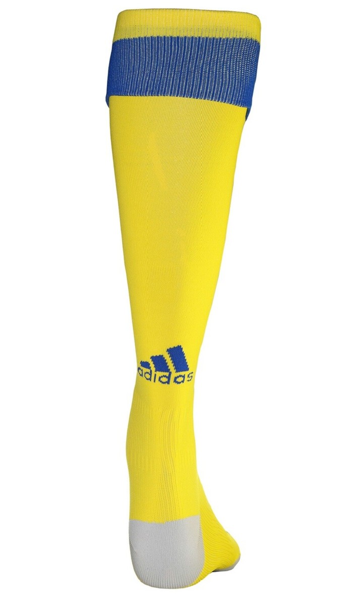 yellow adidas football socks