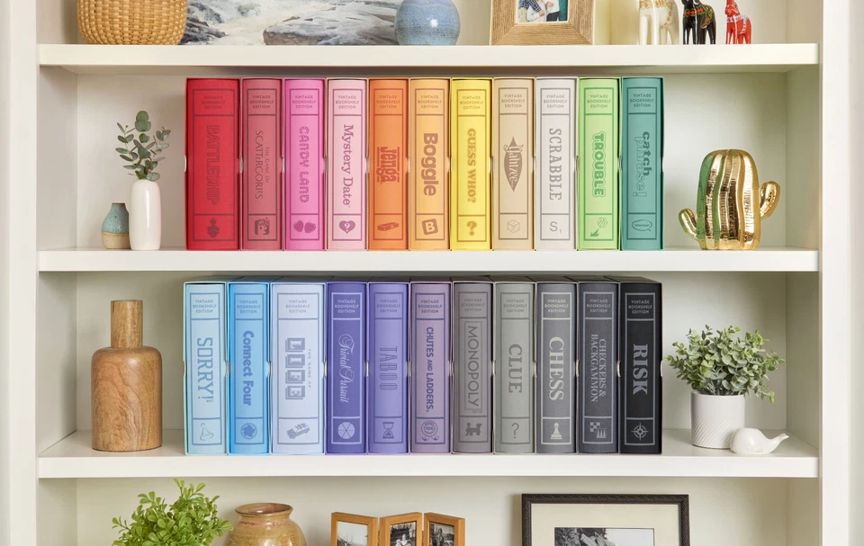 WS Game Company Colección Completa de 22 Juegos de Mesa Estantería Vintage Nuevos Foto 2 de 4