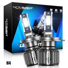 NOVSIGHT H4 72W 15000LM LED Headlight KIT Bulbs Canbus Error Free 6500K White UK