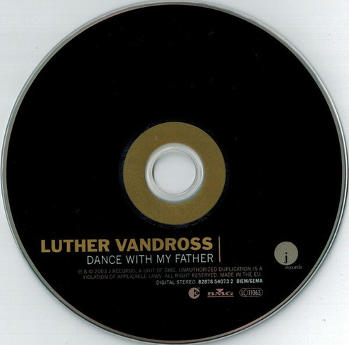 (64) Luther Vandross –'Dance With My Father'-RnB/Swing/Soul- J Records CD - New - Foto 2 di 2