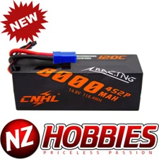 CNHL Racing Series 8000mAh 14.8V 4S 120C Lipo Battery with EC5 plug