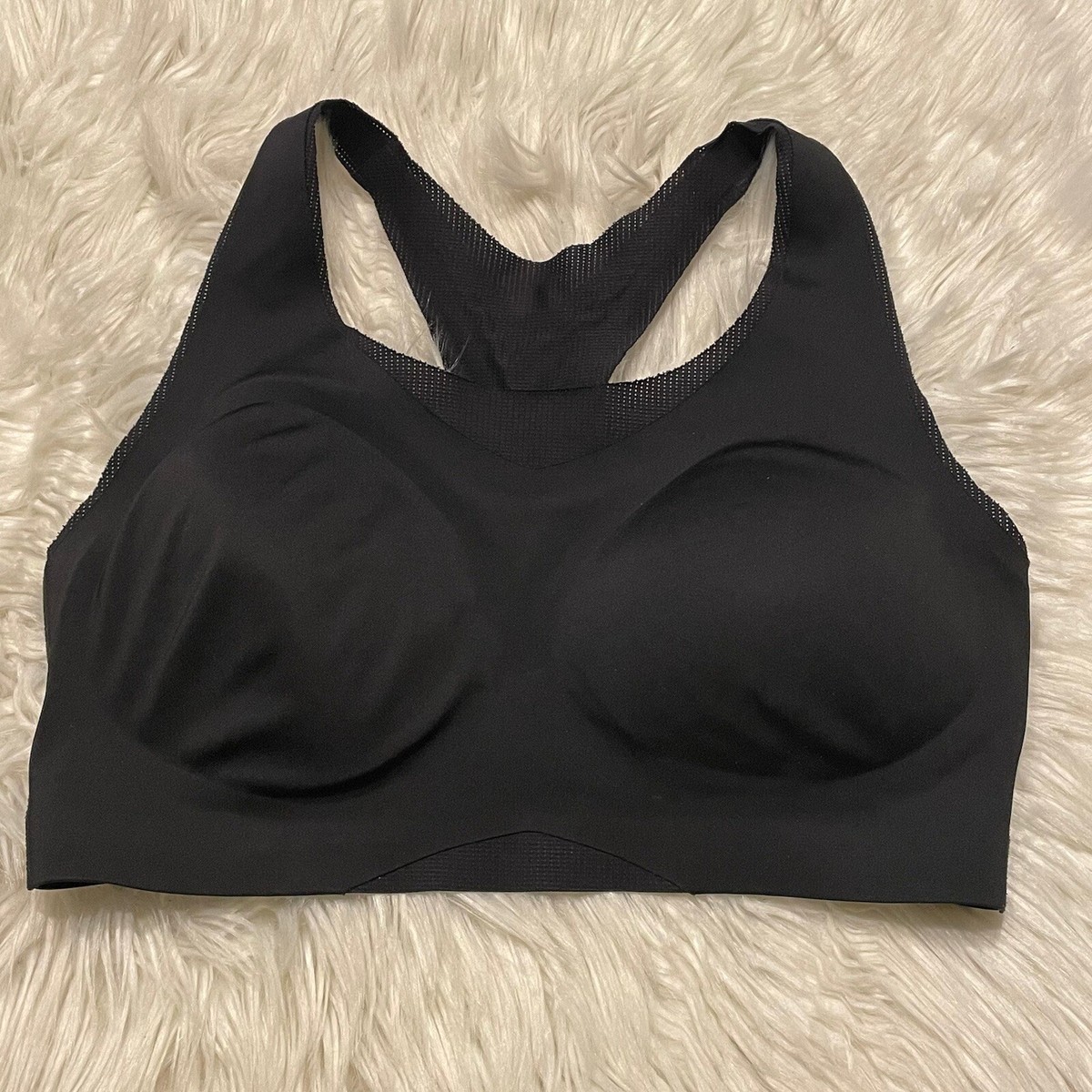 Soma Large Bra Black Bliss Performance Racerback Wireless Pullover