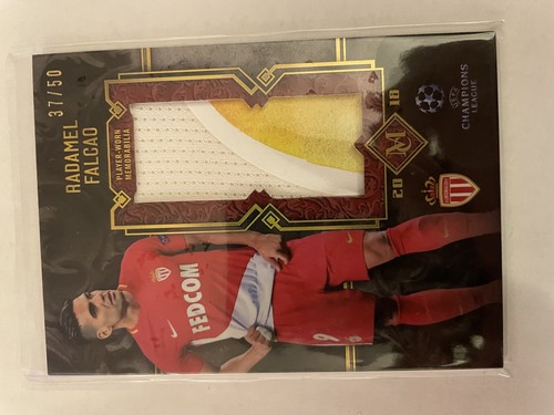 2017 Topps Champions League Museum Radamel Falcao Jersey Card #/50