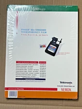 50ct Xerox Tektronix Transparency Film for Copier 8-1/2"x11"  016-1874-00 [SH]