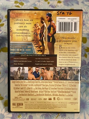 DVD Pride Terrence Howard Bernie Mac Tom Arnold Kimberly Alise