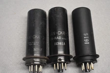 1619 VT 164 Ken Rad Metal Audio Receiver Power  Vacuum Tubes Tested Trio