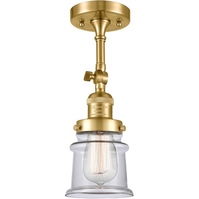 Innovations Lighting 201F-SG-G182S-LED Franklin Restoration Small Canton