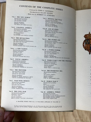 The New World: Vol 1 of the American Heritage; Dell Publishing; 1963 ILLUSTRATED - Foto 9 di 18