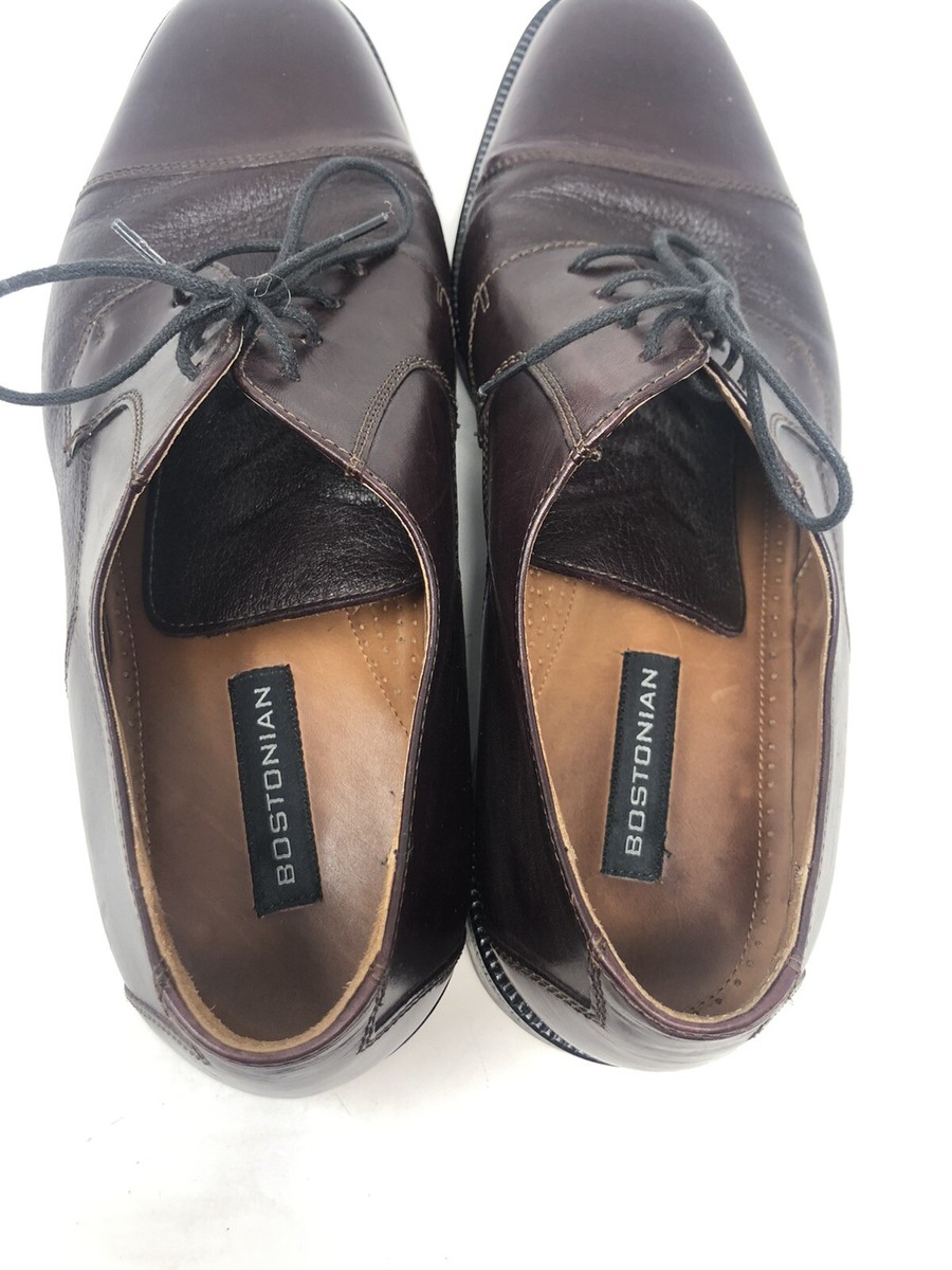 BOSTONIAN Marco Toe Cap Oxfords Dress Shoes 27848 Men Size  display picture 1