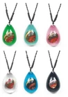 Real Surfers Sea Life Red Banded Seashell Beach Necklace Charm