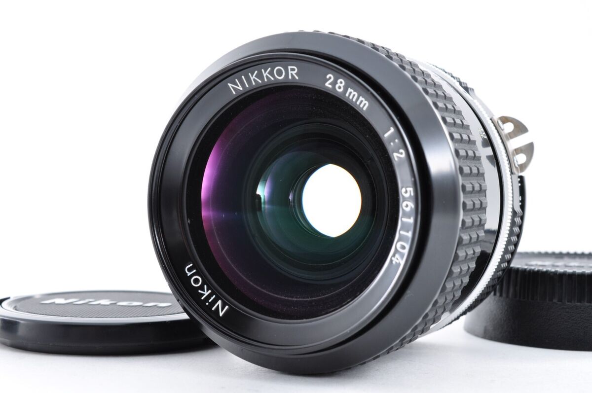 Nikon Nikkor Ai 28mm f/2 MF Wide Angle Prime Lens From JAPAN Nikon Nikkor Ai 28mm f/2 MF Wide Angle Prime Lens From JAPAN