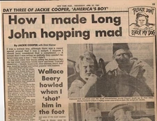 Jackie Cooper Magazine Photo Clipping 1 Page C1105