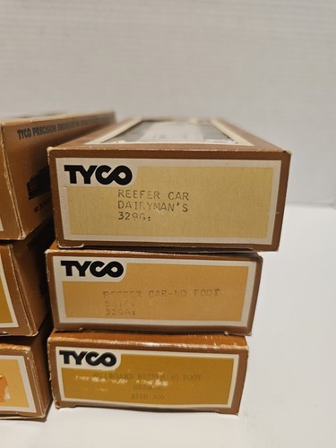 6 Tyco HO 40’ Reefers Hershey, Heinz, Oscar Mayer, Swift, Gerber, Dairymen - Picture 16 of 16