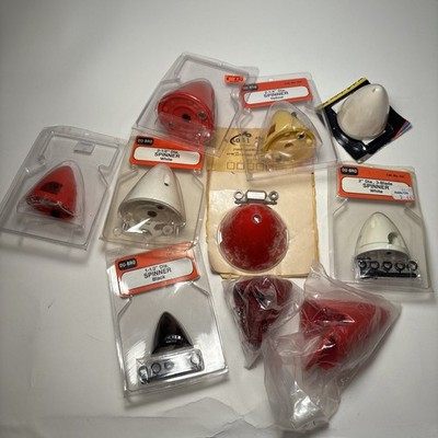 Lot of 10 RC Airplane Spinners Brand New In Original Packages